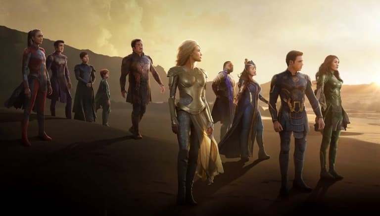 COMPETITION: WIN this ETERNALS poster signed by Angelina Jolie, Barry Keoghan & LOADS more Marvel stars