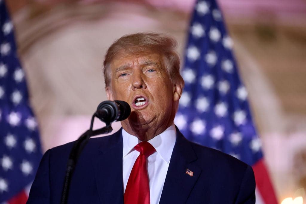 Donald Trump said lots of Donald Trump things as he announced new president run for 2024