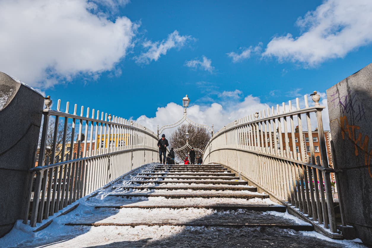 Snow expected over coming days as winter weather advisory issued for entire country
