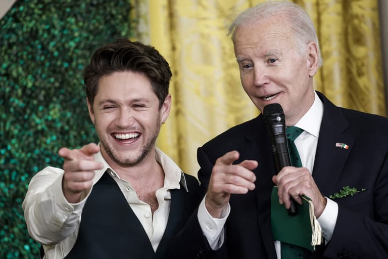 Joe Biden says Niall Horan “welcome back anytime” after White House gig