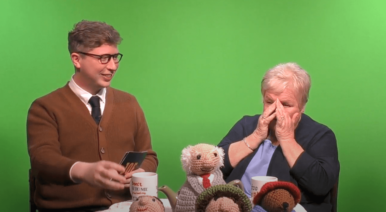 WATCH: Michael Fry gets to grips with crochet on Lyons’ Square Talk