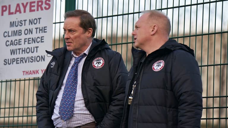 Ardal O’Hanlon and Amy Huberman cast in movie about underdog side drawn to face Shamrock Rovers