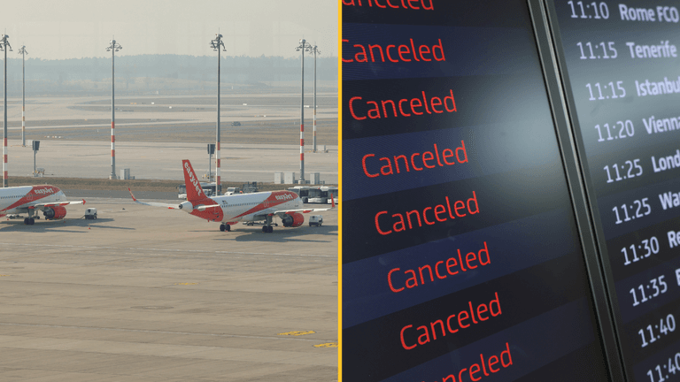 Major European airport cancels all flights with 60,000 passengers affected