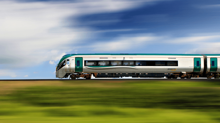 Irish train fire causes 100 passengers to disembark