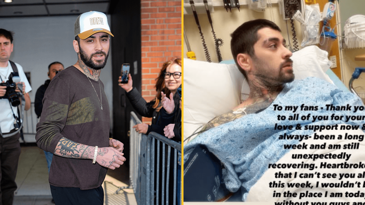 Zayn Malik hospitalised as star gives health update and thanks cardiologist