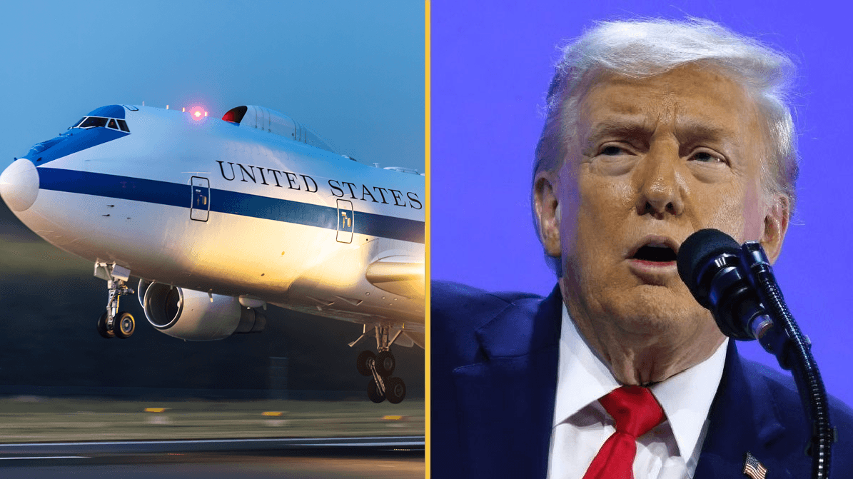 Trump’s doomsday plane circles US nuclear command centre