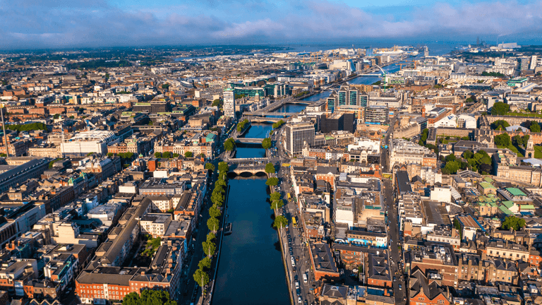 Man dies and another hospitalised after incident on busy Dublin city street