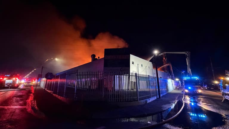 Major industrial estate fire brought under control in Waterford