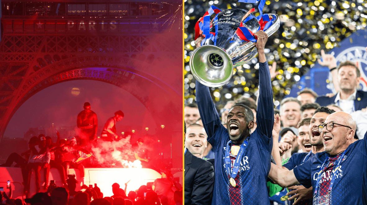 Hundreds arrested in Paris Champions League celebrations