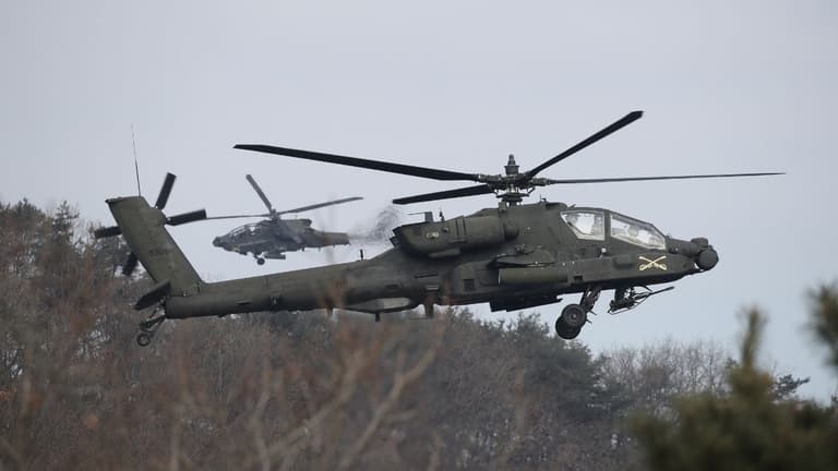 US Apache helicopter ‘goes down’ near Strait of Hormuz with crew members rescued
