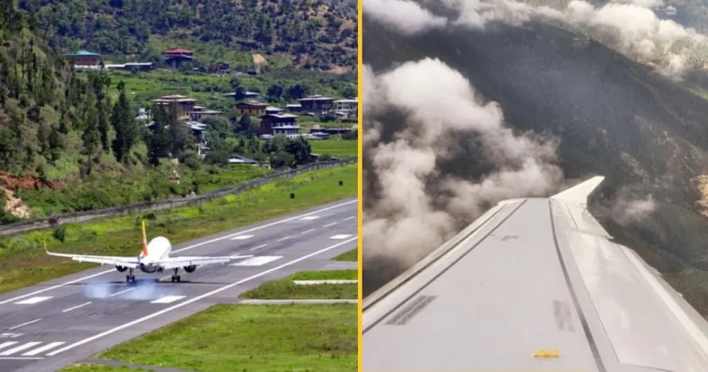 Only 24 pilots are allowed to land on the world’s toughest airport runway