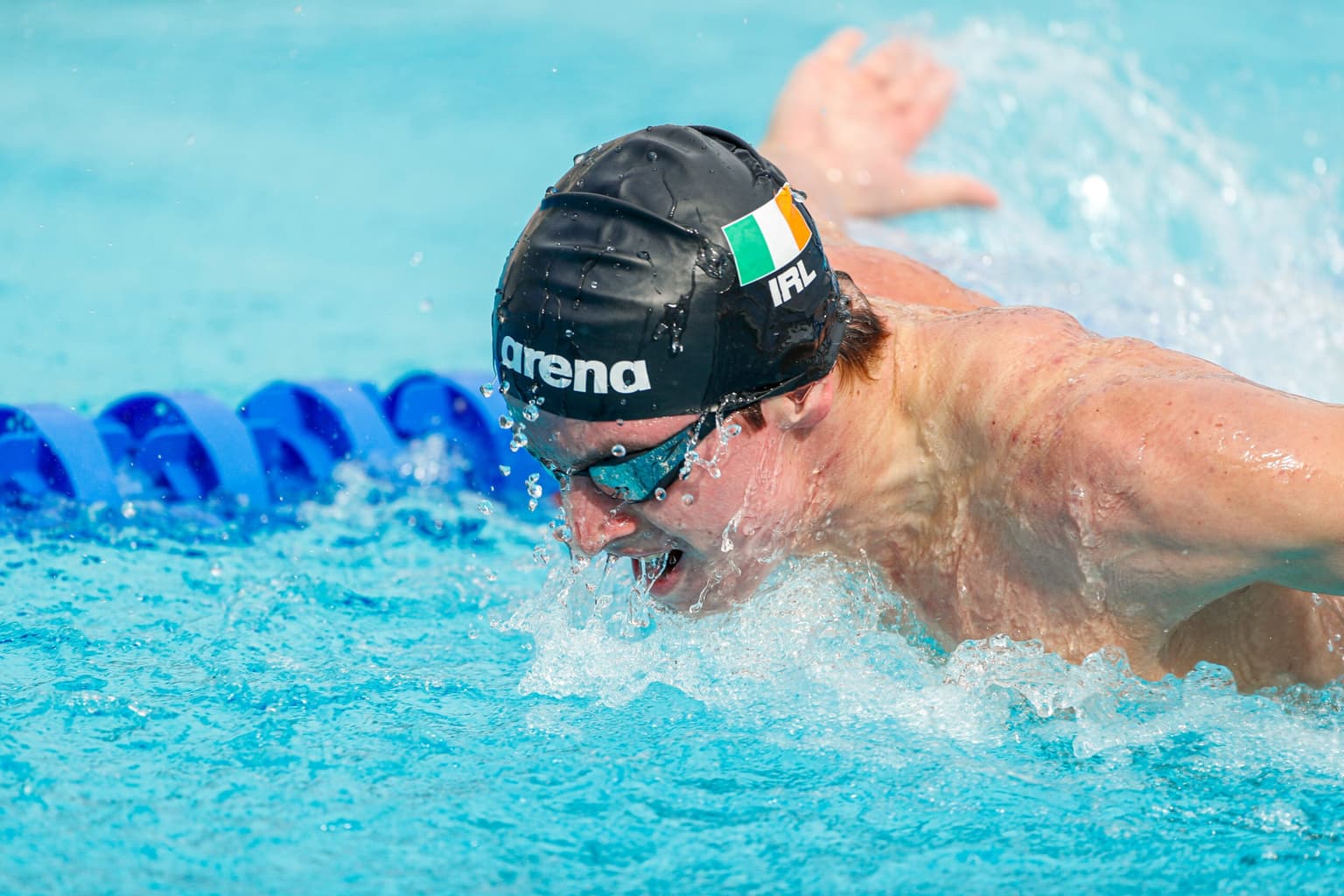 Liam Custer sets new Irish record at European Championships