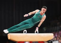Rhys McClenaghan misses out on European medal in Zagreb pommel horse final