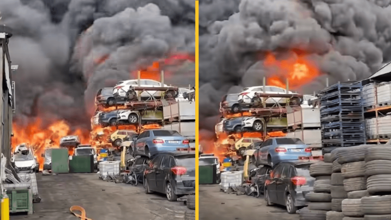 Massive blaze breaks out in Dublin as ‘smoke visible across city’