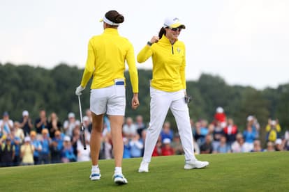 Leona Maguire comes up big again as Europe move ahead at the Solheim Cup