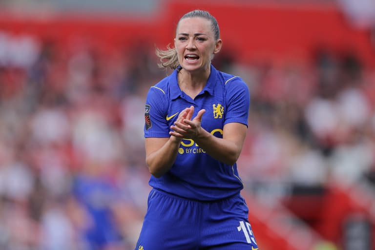 Katie McCabe’s Chelsea survive Austria Vienna scare in Champions League opener