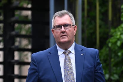 Former DUP leader Jeffrey Donaldson sentenced to 15 years in prison for child sex crimes