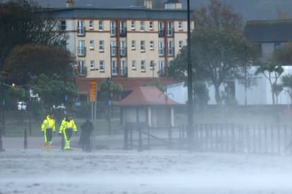 Status yellow wind warning issued for 11 Irish counties