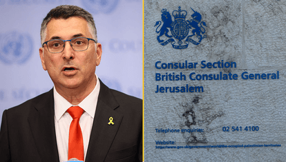 Israel shuts British consulate in Jerusalem in retaliation for sanctions