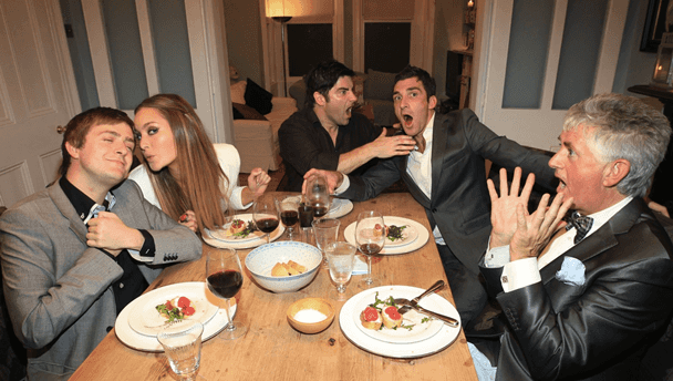 Brian Kennedy gets aggro on Celebrity Come Dine With Me Brian Kennedy gets aggro on Celebrity Come Dine With Me