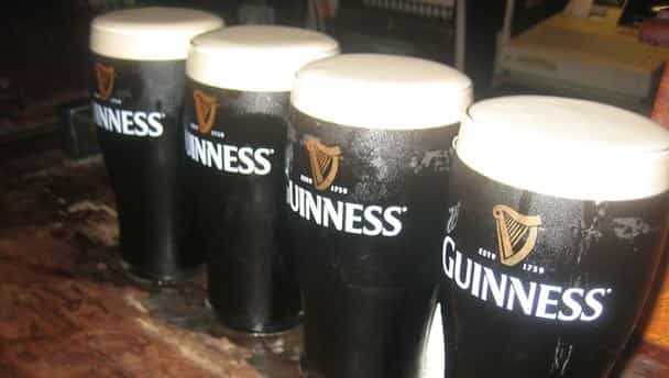 Half a pint of Guinness could be yours, if you have a bacon burger to swap for it of course Half a pint of Guinness could be yours, if you have a bacon burger to swap for it of course