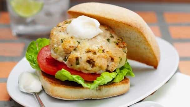 Healthy Recipe: Chicken, rosemary and Parmesan burger Healthy Recipe: Chicken, rosemary and Parmesan burger