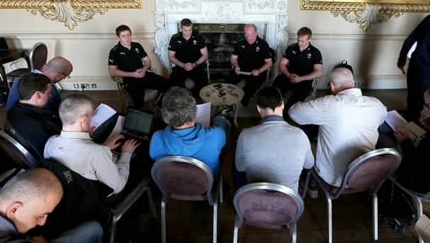 Was ROG’s kid at today’s press conference? Was ROG’s kid at today’s press conference?