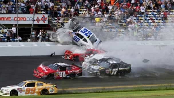 Video: Huge NASCAR crash leaves spectators injured Video: Huge NASCAR crash leaves spectators injured