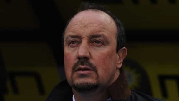 Picture: Fans respond to Rafa’s jibes at their banners with…a banner Picture: Fans respond to Rafa’s jibes at their banners with…a banner