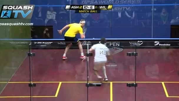 Video: Probably the best bit of squash action you’ll ever see Video: Probably the best bit of squash action you’ll ever see