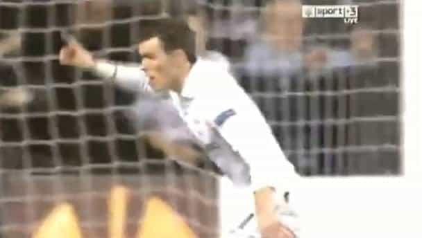 Video: Gareth Bale has had an eventful game so far, a goal and a yellow for diving Video: Gareth Bale has had an eventful game so far, a goal and a yellow for diving