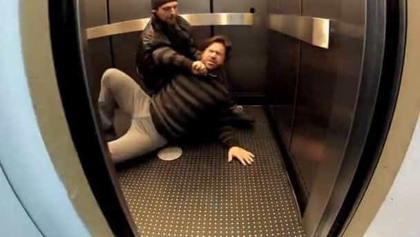 Video: So you stumble across a murder in a lift…what do you do? Video: So you stumble across a murder in a lift…what do you do?