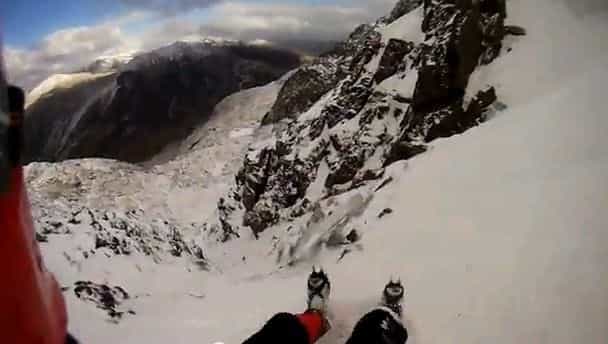 Video: This is what falling 100 feet down a mountain looks like Video: This is what falling 100 feet down a mountain looks like