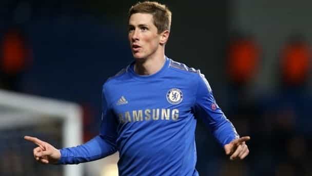 Bloody hell! Torres gets a bloody nose and then skies a penalty over the bar Bloody hell! Torres gets a bloody nose and then skies a penalty over the bar