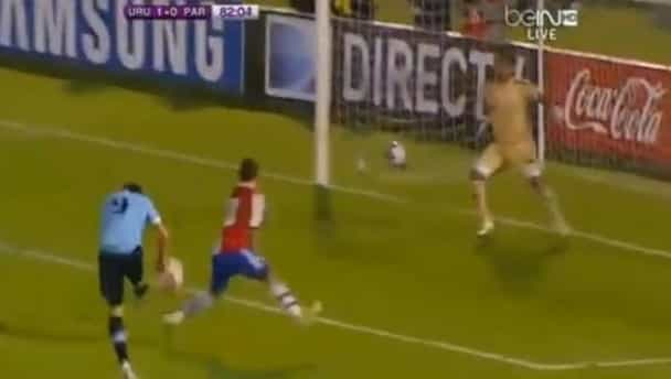 Video: Great volley from Luis Suarez last night Video: Great volley from Luis Suarez last night