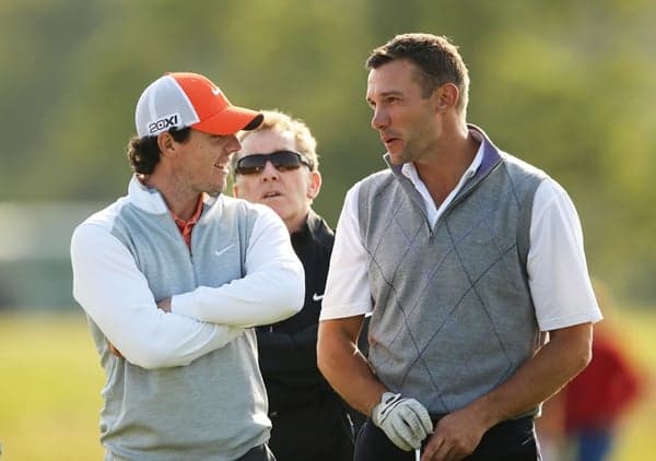 Gallery: McIlroy, Harrington, Murtagh, Shevchenko, eh, Brian McFadden and all the best pics from the Irish Open pro-am Gallery: McIlroy, Harrington, Murtagh, Shevchenko, eh, Brian McFadden and all the best pics from the Irish Open pro-am