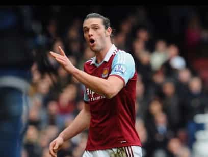 Video: Andy Carroll sent off against Swansea for this ‘elbow’ on Chico Flores Video: Andy Carroll sent off against Swansea for this ‘elbow’ on Chico Flores