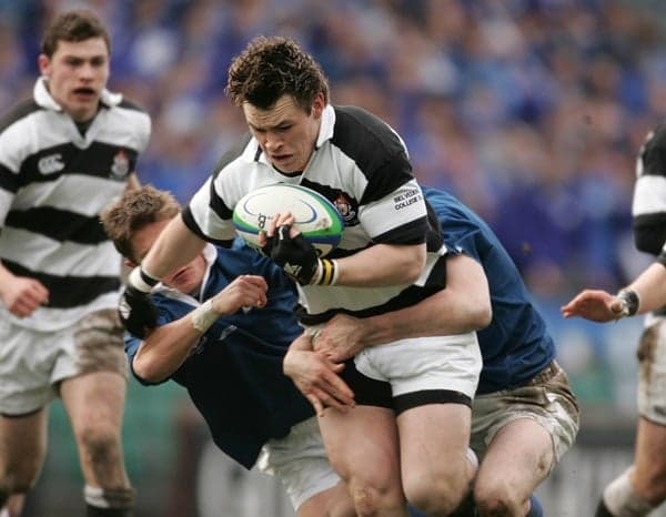 Pic: Cian Healy and Cathal Pendred look a lot different now than when they won the Leinster Senior Cup in 2005 Pic: Cian Healy and Cathal Pendred look a lot different now than when they won the Leinster Senior Cup in 2005