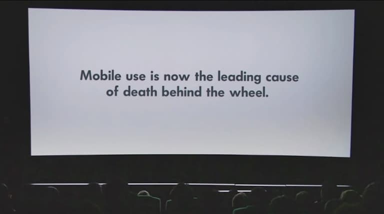 Video: Volkswagen’s latest anti-texting while driving message is very clever Video: Volkswagen’s latest anti-texting while driving message is very clever