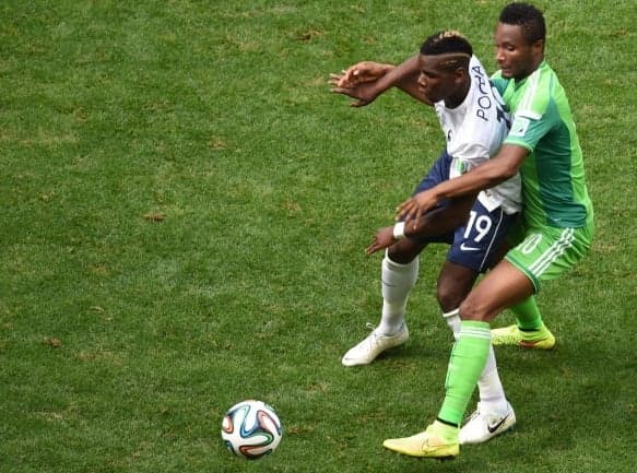 Vine: John Obi Mikel owns Paul Pogba with lovely back-heeled nutmeg Vine: John Obi Mikel owns Paul Pogba with lovely back-heeled nutmeg
