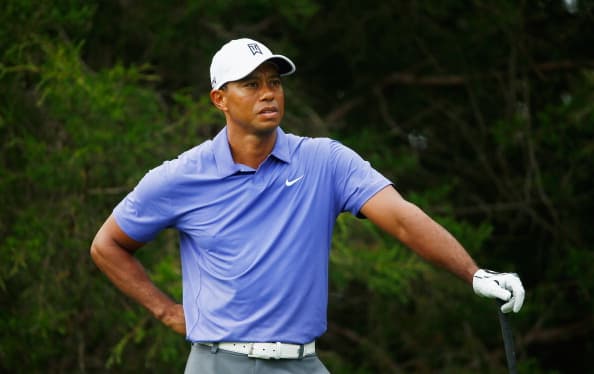 Video: Tiger Woods hits bad drive, drops the F bomb at the USPGA Championship Video: Tiger Woods hits bad drive, drops the F bomb at the USPGA Championship