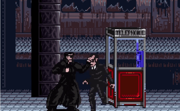 Video: The Matrix recreated as an 8-bit video game is pure genius Video: The Matrix recreated as an 8-bit video game is pure genius