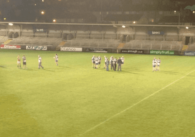 Listen to what Crossmaglen’s John McEntee had to say about last night’s fiasco at the Athletic Grounds Listen to what Crossmaglen’s John McEntee had to say about last night’s fiasco at the Athletic Grounds