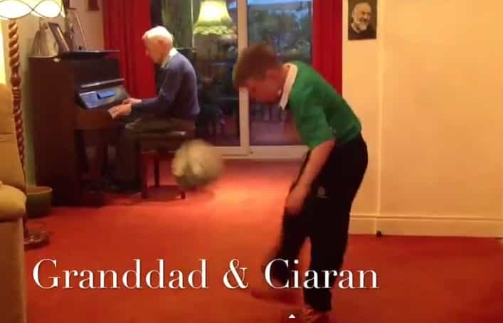 Video: ‘Mini Messi’ Ciarán Duffy does 30+ keepy-uppys… with a rugby ball Video: ‘Mini Messi’ Ciarán Duffy does 30+ keepy-uppys… with a rugby ball