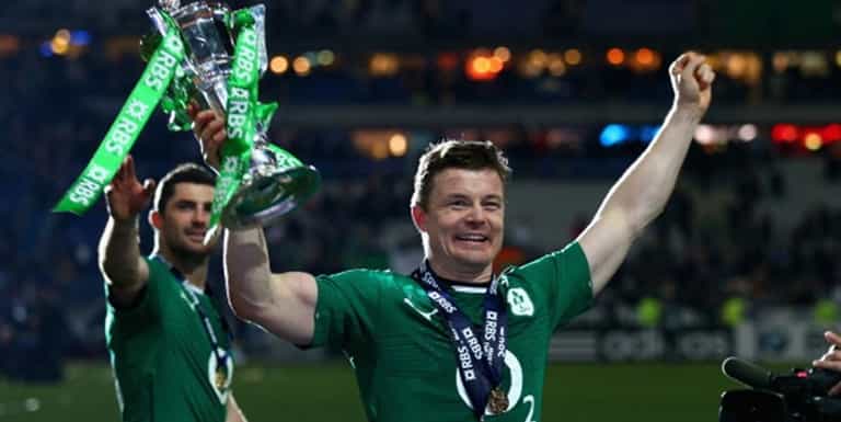 Pic: Brian O’Driscoll picks up his honorary degree from Queen’s University Pic: Brian O’Driscoll picks up his honorary degree from Queen’s University