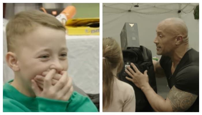 WATCH: Make-A-Wish foundation makes 9-year-old Kildare boy’s dream of meeting The Rock come true WATCH: Make-A-Wish foundation makes 9-year-old Kildare boy’s dream of meeting The Rock come true