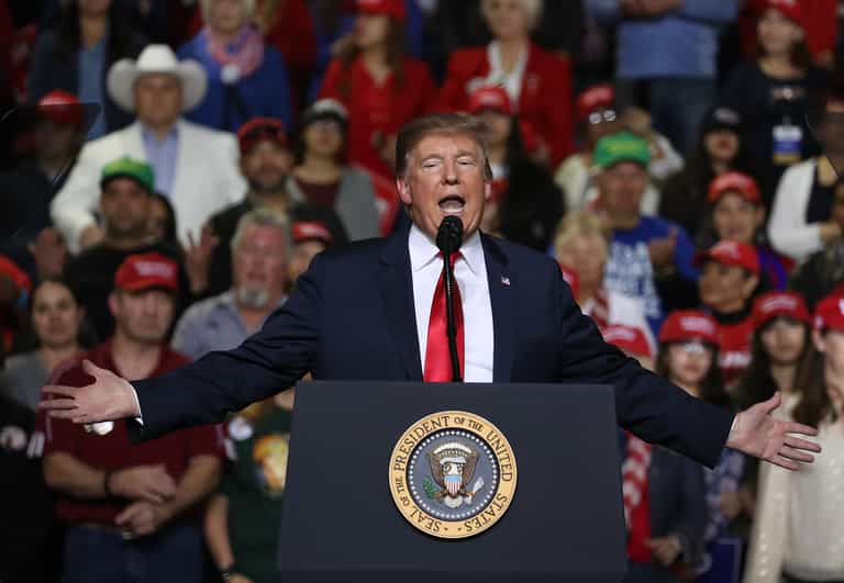 WATCH: Trump rally descends into chants of “send her back” towards American Muslim congresswoman WATCH: Trump rally descends into chants of “send her back” towards American Muslim congresswoman