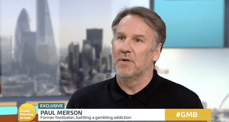 Paul Merson says he’s “lost millions” as he opens up about gambling addiction Paul Merson says he’s “lost millions” as he opens up about gambling addiction