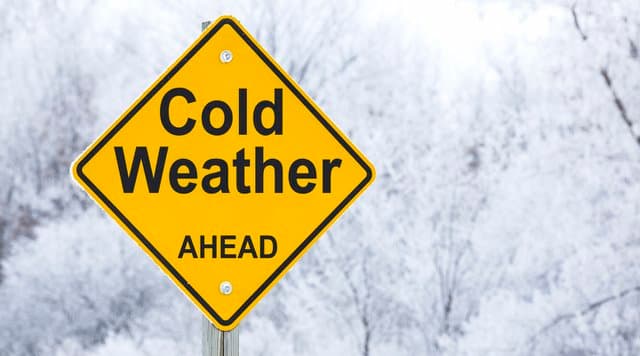 Wrap up warm folks, temperatures are set to drop to -3 this week Wrap up warm folks, temperatures are set to drop to -3 this week