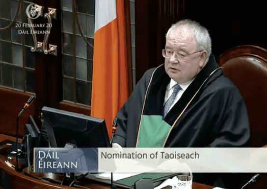 Mary Lou McDonald wins most votes, but no Taoiseach elected after first sitting of 33rd Dáil Mary Lou McDonald wins most votes, but no Taoiseach elected after first sitting of 33rd Dáil